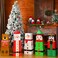 Marspark 4 Pieces Christmas Box Decoration Nesting Decorative Stackable Nesting Christmas Stacking BoxesSnowman