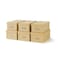 Soul & Soul Lane Kraft Storage Boxes Set of 6 3 Large 3 Medium Keepsake Memory Storage Boxes with Lids Cardboard Organizers with Label Holders for Photos Crafts Decoupage Collectibles