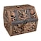 PETCEE Pirate Skull Treasure Box 9x93x8 Large Pirate Treasure Chest for Classroom Chirstmas Treasures Box Rewards Chest Toys and Storage Perfect Classroom Treasures Boxes for Students