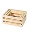 Xhqsulsclac Set of 3 Rustic Wooden Nesting Crates with Handles Decorative Wood Crates Crate Box Wooden Storage Box for Kitchen Office Bedroom Closet Rustic Country Decor