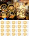 HOBAYS 20 Pack Fairy Lights Battery Operated 33ft 20 LED Mini String Lights Twinkle Lights Copper Wire Firefly Starry Lights for Mason Jars Wedding Party Christmas Centerpiece Table Decorations Warm W