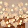 TOPLEE 3 Pack Fall Decor Fall Garland with Pumpkin LightsEnlarged Maples Leaves String Lights Pumpkin Decor 60LED Waterproof Battery Operated Halloween Thanksgiving Fall Decorations for Home Outdoor I