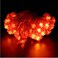 Amants01 33ft10M 80 LED Red Lanterns String Lights Battery Operated Fairy String Lights Wedding Chinese New YearSpring FestivalParty DecorationChristmas
