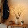 AMARS 2 Pack Lighted Prelit Twig Tree Branches Lights with Timer Battery Operated Christmas Holiday Decorative Sticks Vase Filler for Home Decoration 31inch