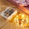 Ariceleo 1 Pack 164 Ft Battery Operated Outdoor String Lights with Remote Timer LED Warm White Fairy Lights Waterproof Twinkle Lights for Bedroom Dorm Mason Jar Wedding Party Christmas