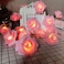 Gee Hut Birthday Decorations Rose Lights Wedding Decor Flower Fairy Lights Valentines Mothers Day Anniversary Proposal Birthday Party Decorations String Light 147FT 30LED Battery Operated Pink