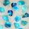 BOHON Natural Fluorite String Lights Battery Operated with Remote Sea Glass Raw Stones Decorative Lights 65ft 20 LEDs for Bedroom Party Indoor Christmas Wedding Decor