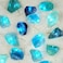 BOHON Natural Fluorite String Lights Battery Operated with Remote Sea Glass Raw Stones Decorative Lights 65ft 20 LEDs for Bedroom Party Indoor Christmas Wedding Decor