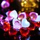 BOHON Valentine Day Decor 10 ft 30 LEDs 3D Heart Lights Red White Pink Fairy String Lights with Remote Battery Operated Valentines Decorations for the Home Bedroom Garland Wedding Indoor Timer