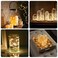 BXROIU Fairy Lights CR2032 Battery Operated66Ft2Meter 20 LEDs Micro Silver Wire String Lights for Bedroom Christmas Party Wedding Decoration Warm White 6 Pack