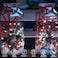 echosari Christmas Fairy Lights Battery Operated 4 Pack 164Ft 50 LEDs Silver Copper Wire Twinkle Lights with 2 Lighting Modes for Bedroom Indoor Outdoor WeddingYard Decoration Cool White