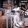 echosari Christmas Fairy Lights Battery Operated 4 Pack 164Ft 50 LEDs Silver Copper Wire Twinkle Lights with 2 Lighting Modes for Bedroom Indoor Outdoor WeddingYard Decoration Cool White