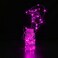 CYLAPEX 6 Pack Fairy Lights Battery Operated 7ft 20 LED Mini String Lights Silver Wire Firefly Starry Moon Lights for Halloween Wedding Mason Jars Party Christmas Centerpiece Table Decorations Pink