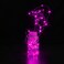 CYLAPEX 6 Pack Fairy Lights Battery Operated 7ft 20 LED Mini String Lights Silver Wire Firefly Starry Moon Lights for Halloween Wedding Mason Jars Party Christmas Centerpiece Table Decorations Pink