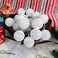 Gardeningwill 3M10Ft 30 Warm White Ball LED Xmas Wedding Battery Operated String Fairy Light