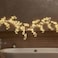 Hairui Cherry Blossom 96 LED Fairy Lights 6FT Garland White Battery Operated with Timer for IndoorOutdoor Decor