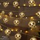 Gooyule Halloween String Lights Skull String Light Hallo ween Fall Fairy Light BatteryUSB Powered Optional 2 Modes Cute Lights 2026 Indoor Outdoor Decor for Home Yard Patio 30 LED Halloween String Lig