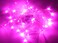 Karlling Battery Operated Fairy Lights Romantic Pink Glow 40 LED String Lights for Valentines Day Weddings Bedroom and Party DecorPink1 Pack
