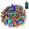 LYHOPE Lyhope Battery Christmas Lights Indoor Outdoor 72ft 200 LED Battery Operated String Lights with 8 Modes Waterproof Christmas Tree Light Fairy Twinkle Light for Home Yard Holiday Decor MultiColo