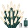 MASHANG Christmas Light Set 100 LED Clear Mini Lights String Outdoor Waterproof Battery Operated String Lights with Timer and Remote for Christmas Tree Wedding Wreath Holiday Party 395ft