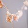 MIYA LIFE Seashell Garland Ocean Light for Beach Decor 72FT 39LED Battery Operated Coastal Garland Magic Conch Shell Beach Decorations for Home Coconut Girl Room Decor