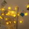 HuiZhen Novelty Lemon Decor Fairy String Lights with 20 LED Battery Operated Warm Twinkle Christmas String Lights for KitchenPartyWeddingFestivalHome Decorations13ft4m Provide Two Extra Lemon Slices