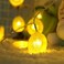 HuiZhen Novelty Lemon Decor Fairy String Lights with 20 LED Battery Operated Warm Twinkle Christmas String Lights for KitchenPartyWeddingFestivalHome Decorations13ft4m Provide Two Extra Lemon Slices