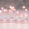 Silverstro Unicorn LED Lights for Bedroom Remote 30LEDs USB Battery Operated Cartoon Pink String Lights Home Summer Thanksgiving Holiday Decor