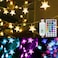 Solhice 40ft Color Changing Star String Lights for Bedroom 120 LEDs Indoor Hanging Fairy Lights USB Powered Starry Lights with Remote Bunk Bed Lights for Kids Room