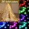 Solhice 40ft Color Changing Star String Lights for Bedroom 120 LEDs Indoor Hanging Fairy Lights USB Powered Starry Lights with Remote Bunk Bed Lights for Kids Room