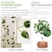suddus Vine with Fairy Lights Battery Operated 131ft 40 LED Pothos String Lights with Remote Leaf Lights for Bedroom Room Wall Garden Party Wedding Dorm DecorWarm White