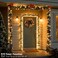echosari Timer Fairy Lights Battery Operated 2 Pack 164Ft 50 LEDs Silver Copper Wire Twinkle String Lights with Timer 5 Lighting Modes for Christmas Bedroom Wedding Parties Holiday Decorations Warm Wh
