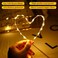 Kangheshun Timer Led Fairy Lights1 Pack Mini Battery Powered Silver Wire Starry Tiny String LightBattery Operated Micro Lights for BedroomChristmasPartiesWeddingCenterpieceDecoration 5m16ft Warm White