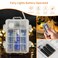 TingMiao Fairy Lights Battery Operated String Lights with Remote Control Timer 33Ft 100 LED Waterproof 8 Modes Copper Wire Warm White Twinkle String Lights for Christmas Warm White 1Pack