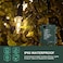 Zaffaella Battery Operated Christmas Lights 33ft 100 LED Mini String Light with 8 Modes AutoTimer Waterproof Tree Lights for Outdoor Indoor Xmas Holiday Wreath Garden Decor Warm White