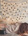 LECLSTAR Photo Clip String Lights 17Ft 50 LED Fairy String Lights with 50 Clear Clips for Hanging Pictures Photo String Lights with Clips Perfect Dorm Bedroom Wall Decor Wedding Decorations