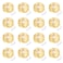 Yiaht 16 Pack 30 Led Fairy Lights Battery Operated String Lights 10 Feet Waterproof Twinkle Lights Mason Jar Lights Silver Wire Firefly Lights for Christmas Party Wedding Patio Warm White