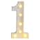 Sunnyglade Decorative LED Letter Lights SignLight Up Marquee Letters for Wall Wedding Birthday Party Christmas Home Bar Decoration1