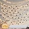 Decute 100 LED 50 Photo Clips String Lights Holder 33FT Starry Fairy Lights for Hanging Pictures Cards Memos USB Powered with Switch Perfect for Bedroom Wedding Dorm Christmas Decor Warm White
