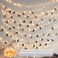 Decute 100 LED 50 Photo Clips String Lights Holder 33FT Starry Fairy Lights for Hanging Pictures Cards Memos USB Powered with Switch Perfect for Bedroom Wedding Dorm Christmas Decor Warm White