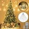 AWQ 200 LED 66FTx10 Christmas Tree String Lights 8 Modes LED Fairy String Lights USB Powered with Remote Control for Christmas Tree Wedding Party Home Decoration