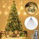 AWQ 200 LED 66FTx10 Christmas Tree String Lights 8 Modes LED Fairy String Lights USB Powered with Remote Control for Christmas Tree Wedding Party Home Decoration
