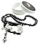 Westmon Works First Holy Communion Rosary Hematite Bead and Saint Michael Centerpiece Catholic Deluxe Set with Matching Case