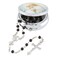 Needzo Chalice Centerpiece First Communion Rosary with Case for Boys 18 Inch