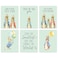 Andaz Press Peter Rabbit Theme Nursery Kids Bedroom Unframed Hanging Wall Art Poster Room Decor 85x11inch Mint Green First We Had Each Other Then You Now Everything 6Pack No Frames