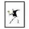 HAUS AND HUES Flower Thrower Wall Art Graffiti Art Banksy Prints Modern Pop Art Wall Decor Poster UNFRAMED 12x16