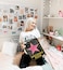HK Studio Dressing Room Decor for Teen Girls 10 x 15 Pink Star Y2K Room Decor Aesthetic