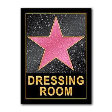 HK Studio Dressing Room Decor for Teen Girls 10 x 15 Pink Star Y2K Room Decor Aesthetic