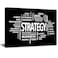 AMART SUN Motivational Office Strategy Canvas Wall Decor Inspirational Entrepreneur Business Quotes Wall Art Modern Office Large Paintings Artwork Framed Easy To Hang