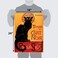 Palace Learning Tourne du Chat Noir by Theophile Alexandre Steinlen 1896 The Black Cat Vintage Poster Print LAMINATED 18 x 24